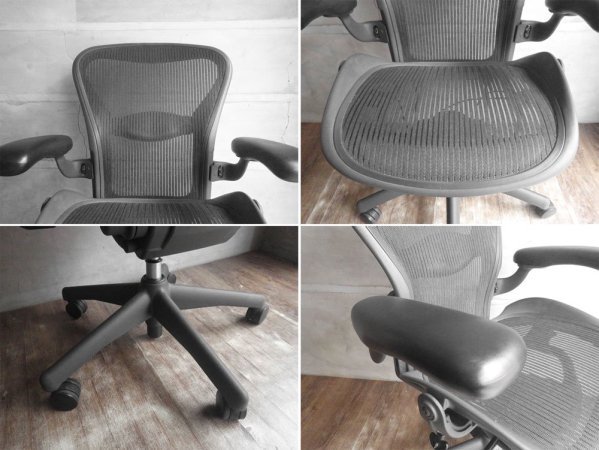 ϡޥߥ顼 Herman Miller  Aeron Chair B Сݡ եȥ١ ե ǥ ե  