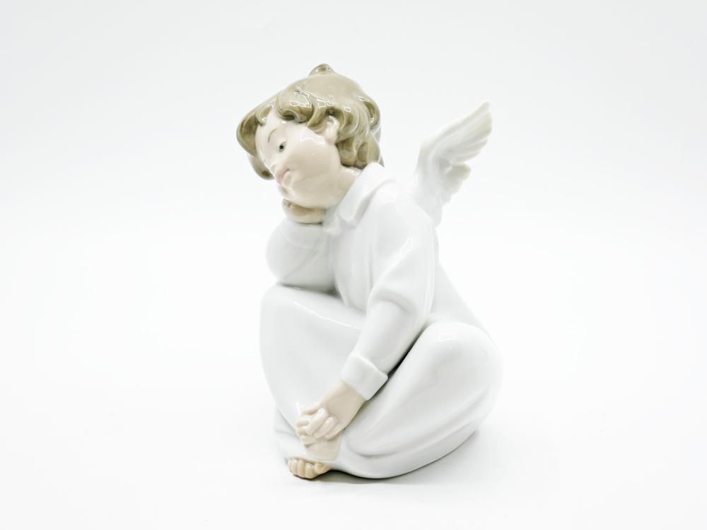 LLADRO リヤドロ 天使の考えごと 置物 インテリア