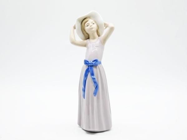 新品】 LLADRO リヤドロ 5011 若草色の少女 置物 - education.semel