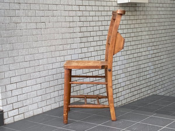 UKӥơ UK Vintage 㡼 Church Chair ˥󥰥  Х֥ܥå ѹȶ A 