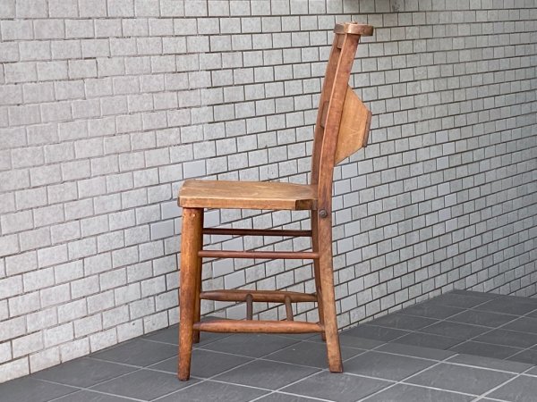 UKӥơ UK Vintage 㡼 Church Chair ˥󥰥  Х֥ܥå ѹȶ B 