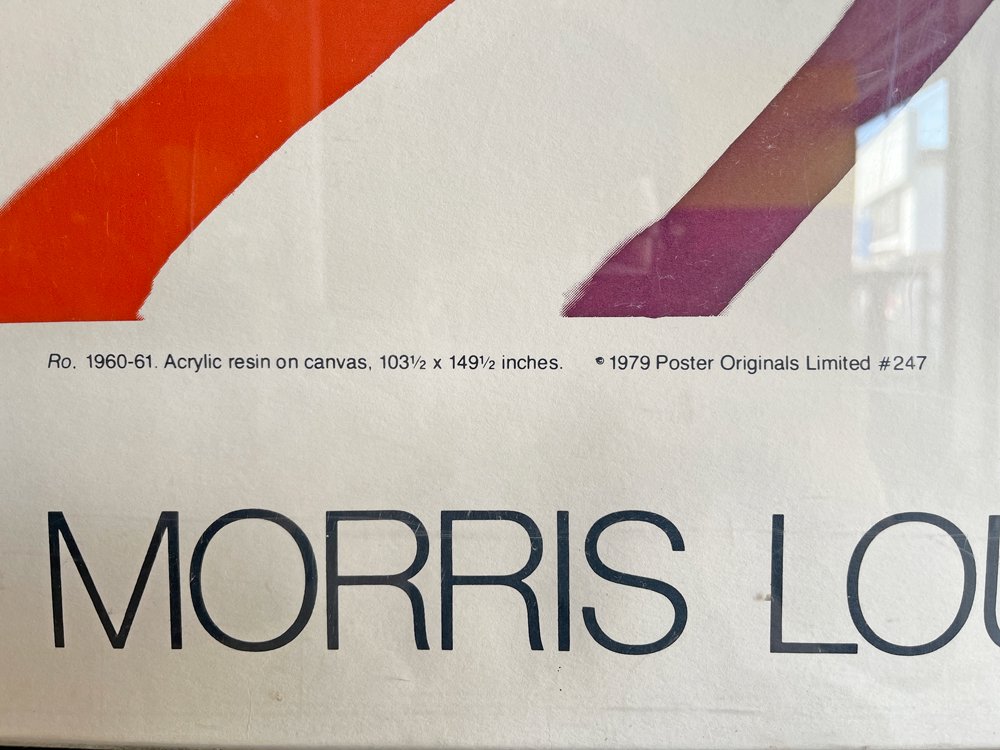 ⡼ꥹ륤 Morris Louis ӥơ Major Works Ÿ ݥ 1979ǯ  13399cm 緿 