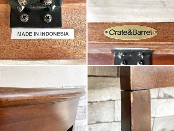 쥤ȡХ Crate&Barrel ֥ꥢ Cabria ˥󥰥 2ӥå ޥ󥴡̵ ֥饦 ĺ B 