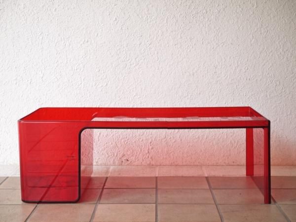 カルテル Kartell ウザメ Usame センターテーブル マガジンラック付き