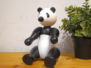 カイボイスン Kay Bojesen パンダ PANDA BEAR Mサイズ 木製オブジェ 北欧 デンマーク H25cm 知育玩具 木製フィギュリン ★