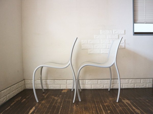 ƥ Kartell FPE chair å󥰥 ˥󥰥 2ӥå ۥ磻 󡦥å Ron Arad ꥢ  