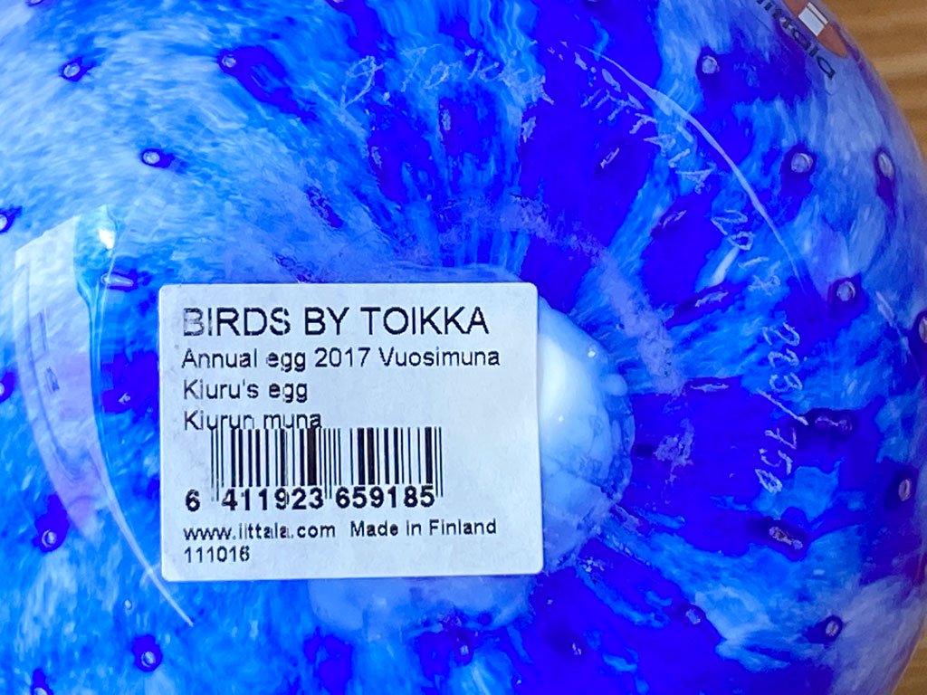 å iittala åС Birds by Oiva Toikka ˥奢륨å Annual Egg  Kiuru Сȥå Oiva Toikka 