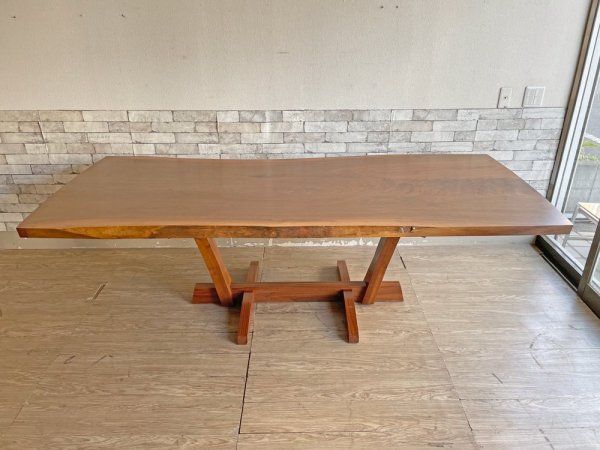  Υɥ˥ CONOID DINING 硼ʥ George Nakashima ˥󥰥ơ֥ W230cm ʥå̵ ưͭ 