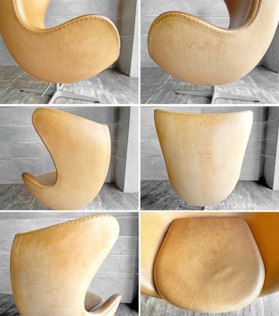 եåĥϥ󥻥 Fritz Hansen å Egg chair 3346 ʥ쥶 ܳ ͥ䥳֥ Arne Jacobsen ̲ 200- 