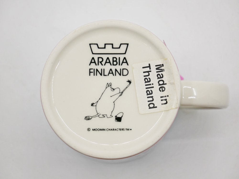 アラビア ARABIA ムーミン Moomin マグ ローズガーデン Rose Garden 黄金のしっぽ 2010年 夏限定 フィンランド 北欧雑貨 ●