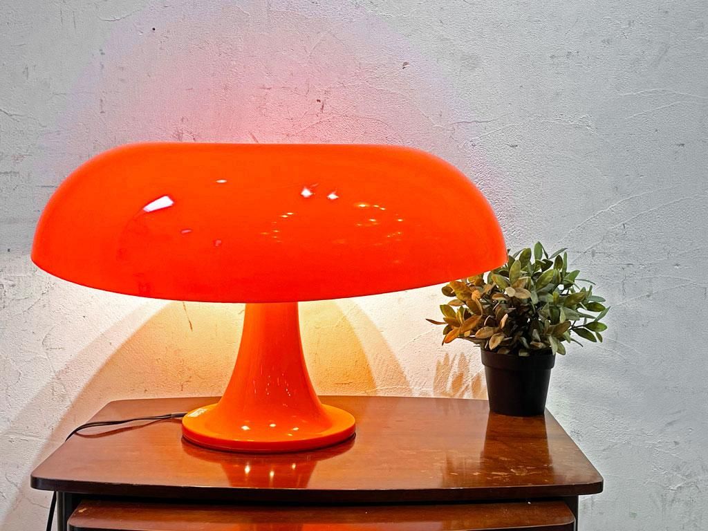 アルテミデ Artemide ネッソ Nesso テーブルランプ オレンジ ジャンカルロ マッティオリ ミッドセンチュリー Moma パーマネントコレクション Tokyo Recycle Imption 東京 世田谷のリサイクルショップ デザイナーズ 北欧家具の販売 買取