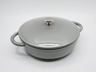 ȥ STAUB ˥٥ ơѥ ξ ۡ 24cm 졼 IHб ե  