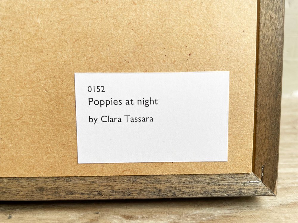󥷥å THE CONRAN SHOP ݥԡåȡʥ Poppies at night եȥ ȥե졼 Clara Tassara  5141  