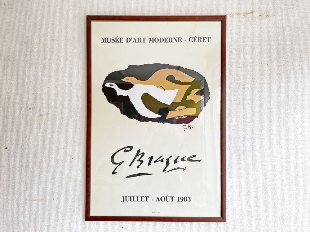 른塦֥å Georges Braque ӥơ Musee D'Art Moderne 1983ǯ Ÿ ȥ ݥ  6393cm  