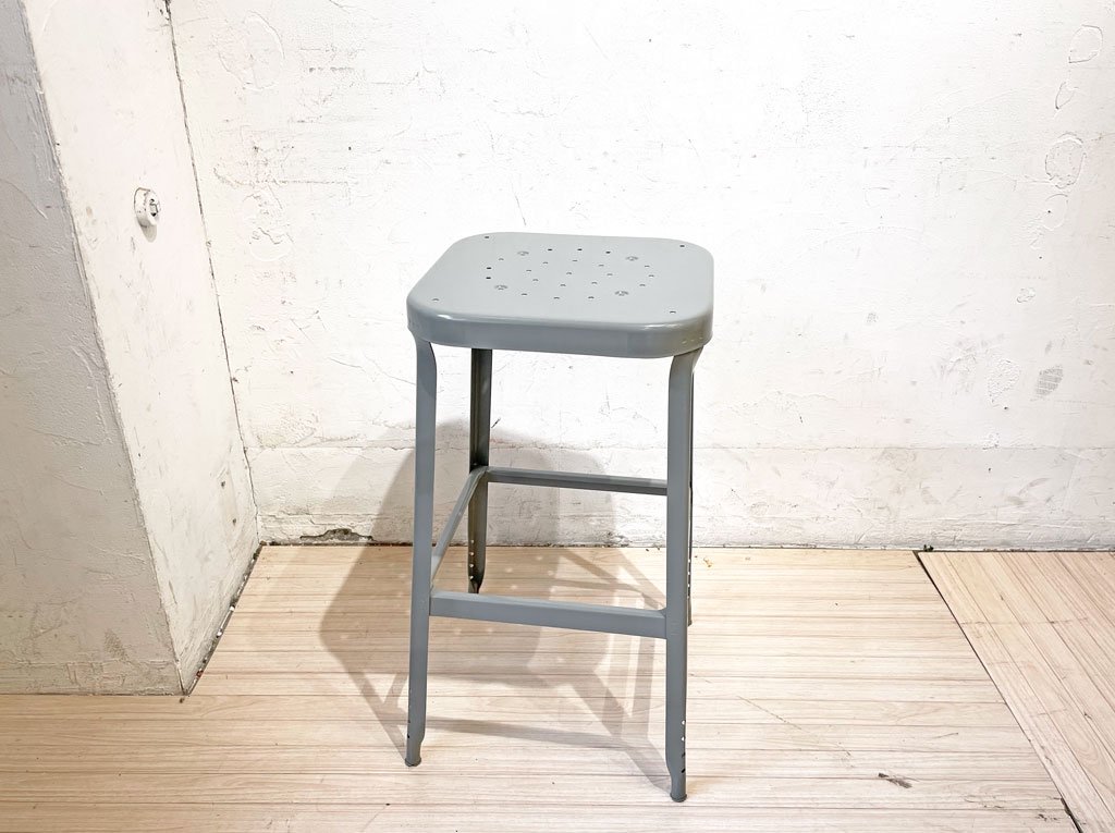 ꥪ LYON եȥ꡼ġ Factory Stool L 쥤 ϥġ ѥեåե˥㡼ӥ谷 P.F.S Dove gray  