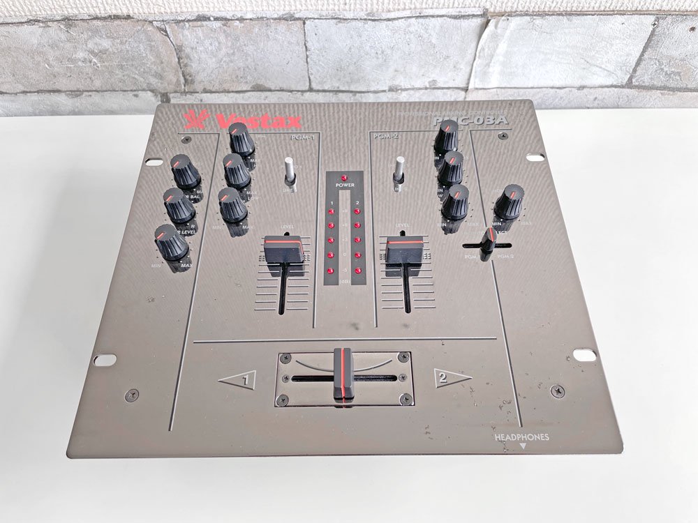 ベスタクス VESTAX DJミキサー PMC-03A 2chミキサー オーディオ DJ機材 ●