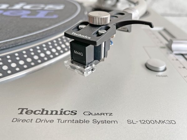 テクニクス Technics ターンテーブル SL-1200MK3D シルバー レコード 