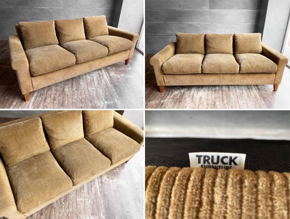 ȥåե˥㡼 TRUCK FURNITURE FKե ȥ FK SOFA TRIM 3P F-21 ꡼ ǥ \440,000-  