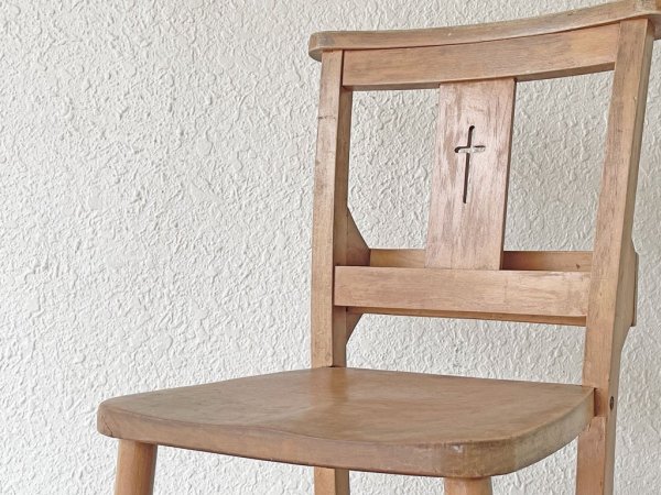 UKӥơ UK Vintage 㡼 Church Chair ˥󥰥  Х֥ܥå ѹȶ 
