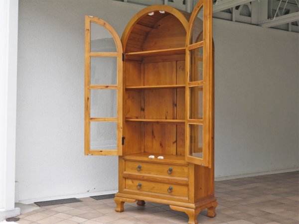 եȥե˥㡼 Craft furniture ̵ ꥪ 饹 2ɥ åץܡ ӥͥå W89.5cm 