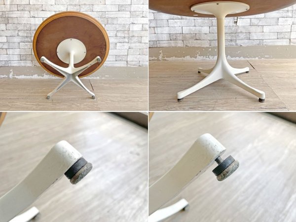 ϡޥߥ顼 Herman Miller ڥǥơ֥ PEDESTAL TABLE ɥơ֥ 72cm ۥ磻 硼ͥ륽 ꥪդ 60'sӥơ 