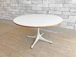 ϡޥߥ顼 Herman Miller ڥǥơ֥ PEDESTAL TABLE ɥơ֥ 72cm ۥ磻 硼ͥ륽 ꥪդ 60'sӥơ 