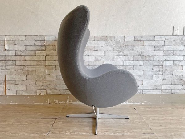 եåĥϥ󥻥 Fritz Hansen å Egg chair 饦󥸥 ͡䥳֥ Arne Jacobsen 졼 ե֥å ߥ˥١ ǥޡ 