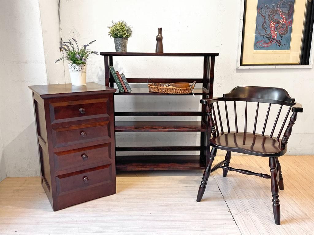 松本民芸家具 117型 書棚 本棚 飾り棚 棚 シェルフ 格子 水目桜 無垢材 松本民芸家具 117型 書棚 本棚 飾り棚 棚 シェルフ 格子 水目桜 無垢材