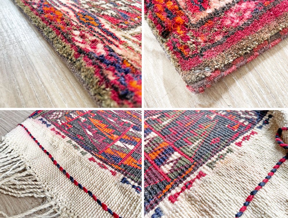 21】ビンテージ Vintage トライバルラグ トルクメン Turkmen ラグ 絨毯 