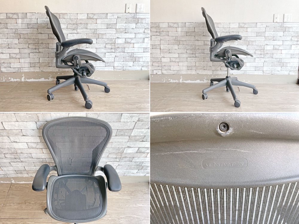 ϡޥߥ顼 Herman Miller  饤 Aeron Chair Lite B 饷åܥ եȥ١ ǥ  