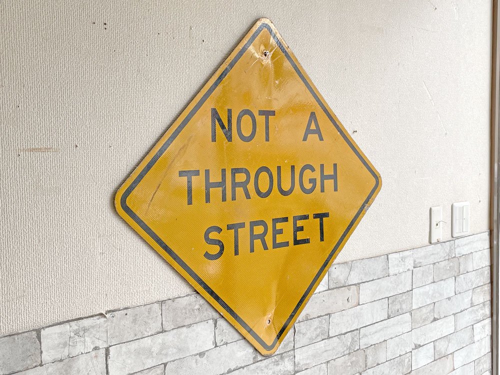 ꥫ ɥ NOT A THROUGH STREET ƻϩɸ ֥ꥭ ȥꥢ ǥץ쥤 Ź޽ US 