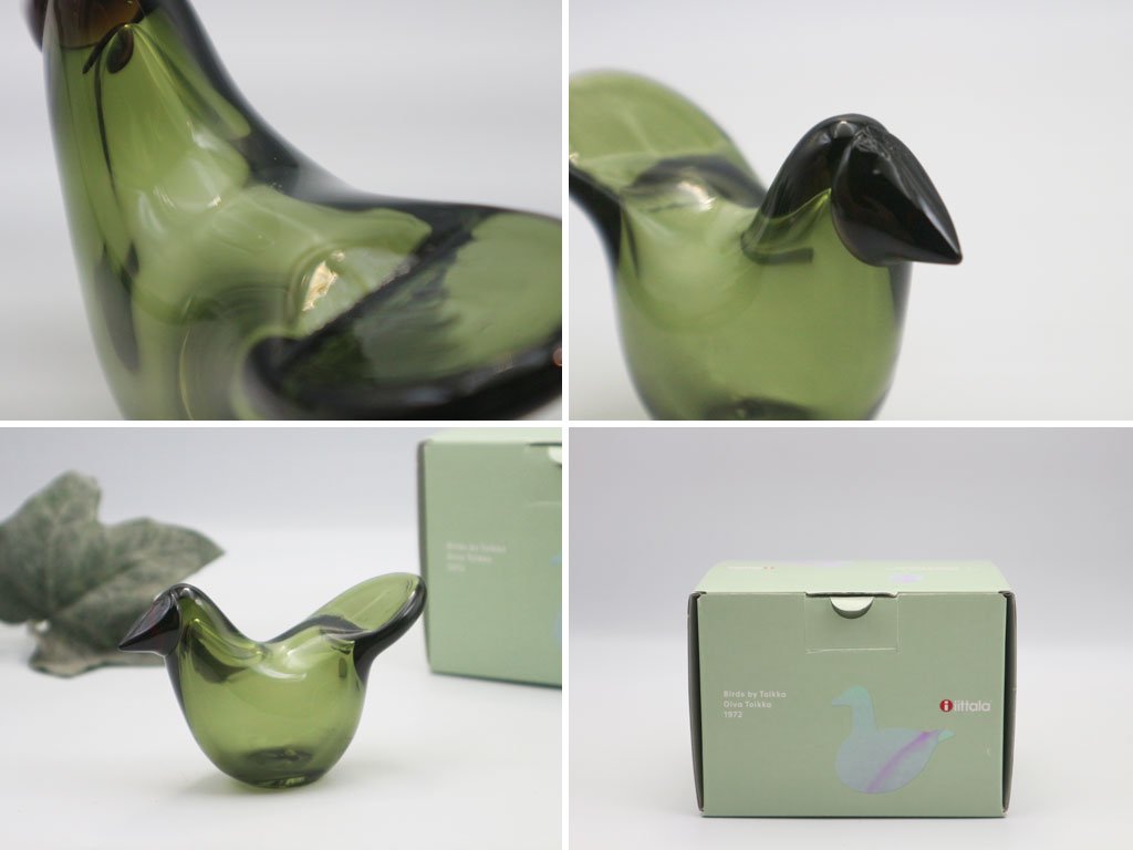 イッタラ iittala Birds by Toikka シエッポ Sieppo モスグリーン