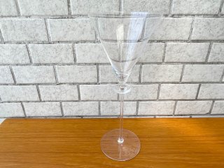 ローゼンタール Rosenthal ブルガリ BVLGARI シャンパングラス ワイングラス クリスタルガラス 高さ26cm コラボレーションアイテム B ■