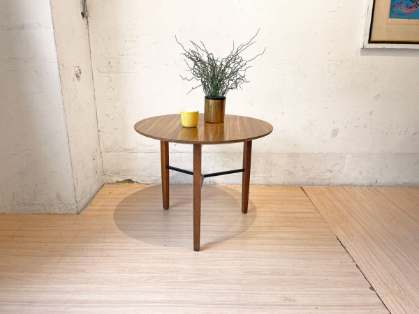 Υ Knoll ӥơ 饦 ɥơ֥ Vintage Round Side table 3ܵ ߥåɥ꡼ ǥȥå 