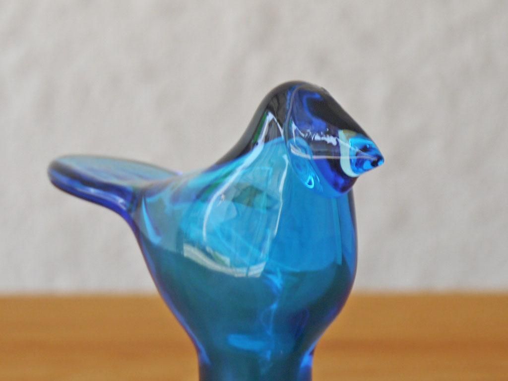 イッタラ iittala Birds by Toikka シエッポ 脚付き Sieppo ターコイズ 