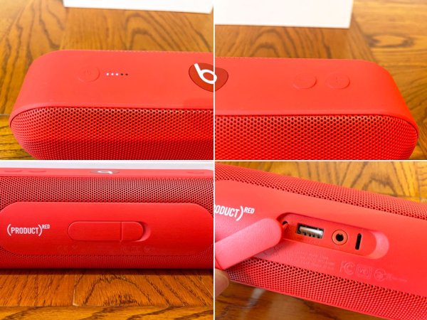 ӡ 쥯ȥ˥ Beats Pill+ ݡ֥ 磻쥹 ԡ ML4Q2PA/A Product red ȥ饹å Bluetooth   