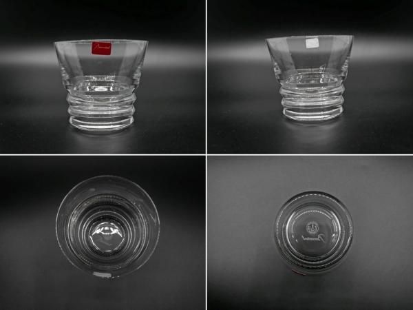 高額売筋高額売筋baccarat:セビーヌロックグラス 2客セット 食器
