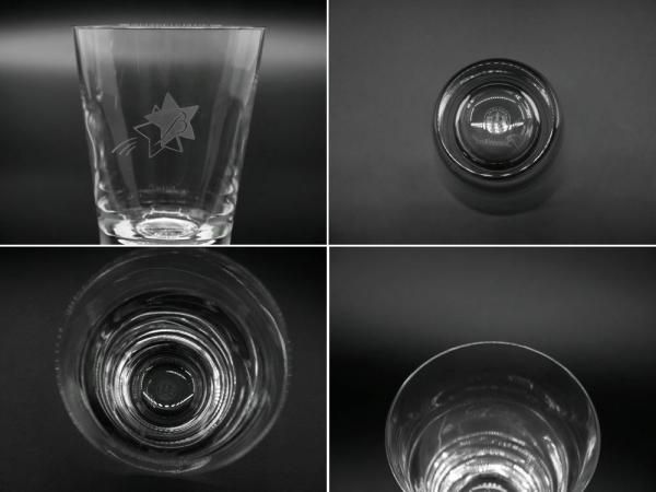バカラ baccarat H2O ダブルハート & ダブルスター タンブラーグラス