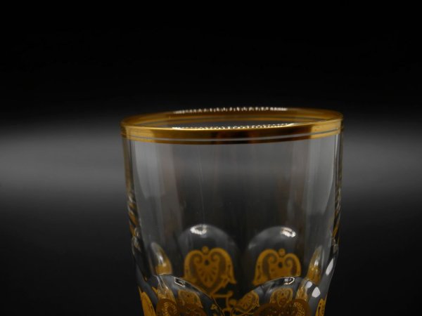 バカラ Baccarat エンパイア Empire ハイボールタンブラー グラス 金彩 クリスタルガラス フランス 定価￥60,500- A