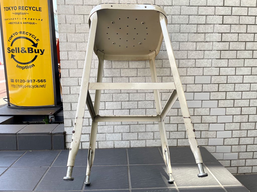 ꥪ LYON եȥ꡼ġ FACTORY STOOL Putty white L å ȥꥢ 졼 P.F.S谷 B 