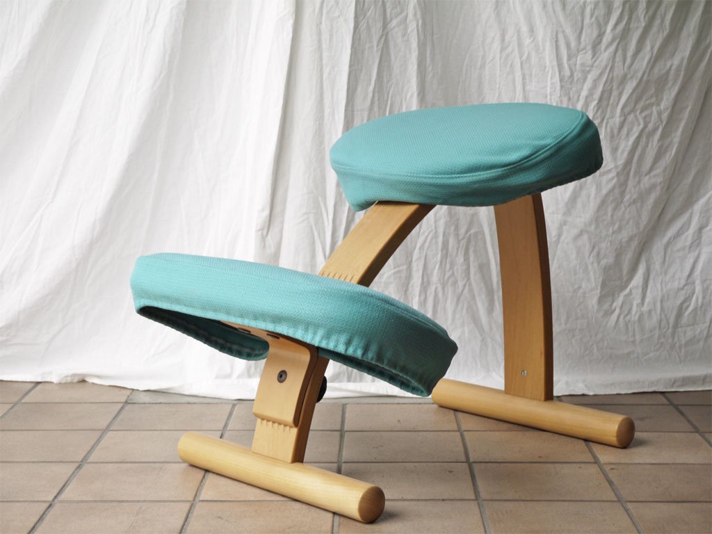 美品 RYBO/リボ社 Balans EASY バランス チェア イージー 姿勢矯正椅子 