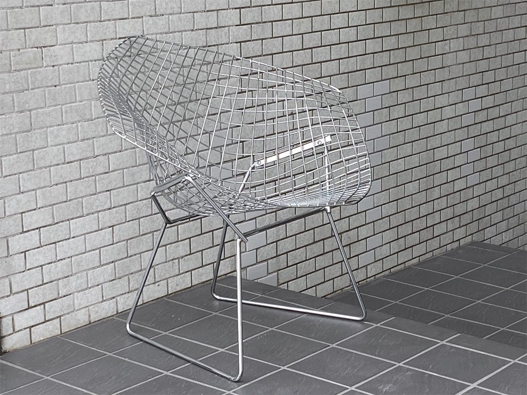Υ Knoll ɥ Diamond Chair ե륫С PVC쥶 ϥ꡼ ٥ȥ Harry Bertoia ߥåɥ꡼ 