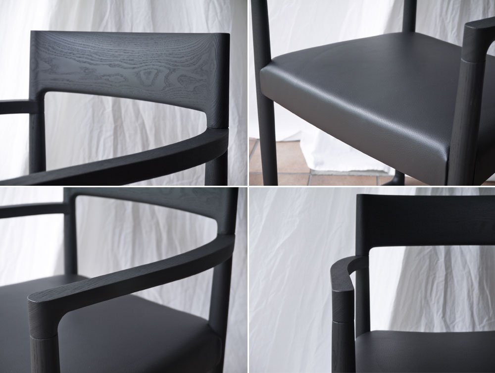 Х ƥꥢ by interiors ԡ SWEEPY chair  ֥å PVC쥶 ֥å  