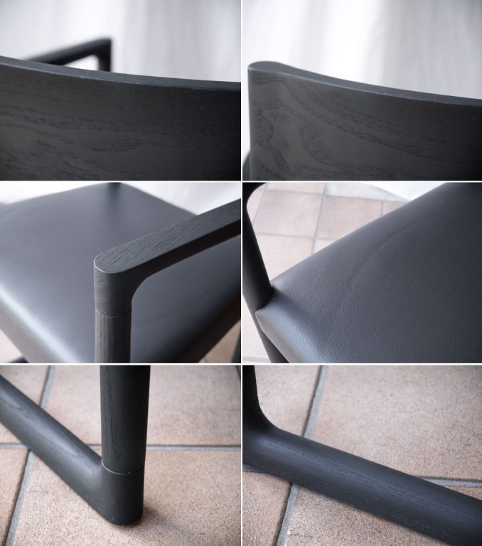 Х ƥꥢ by interiors ԡ SWEEPY chair  ֥å PVC쥶 ֥å  