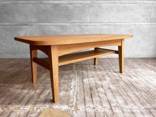 ウニコ unico クルト KURT カフェテーブル オーク材 コーヒーテーブル W100cm 北欧デザイン♪