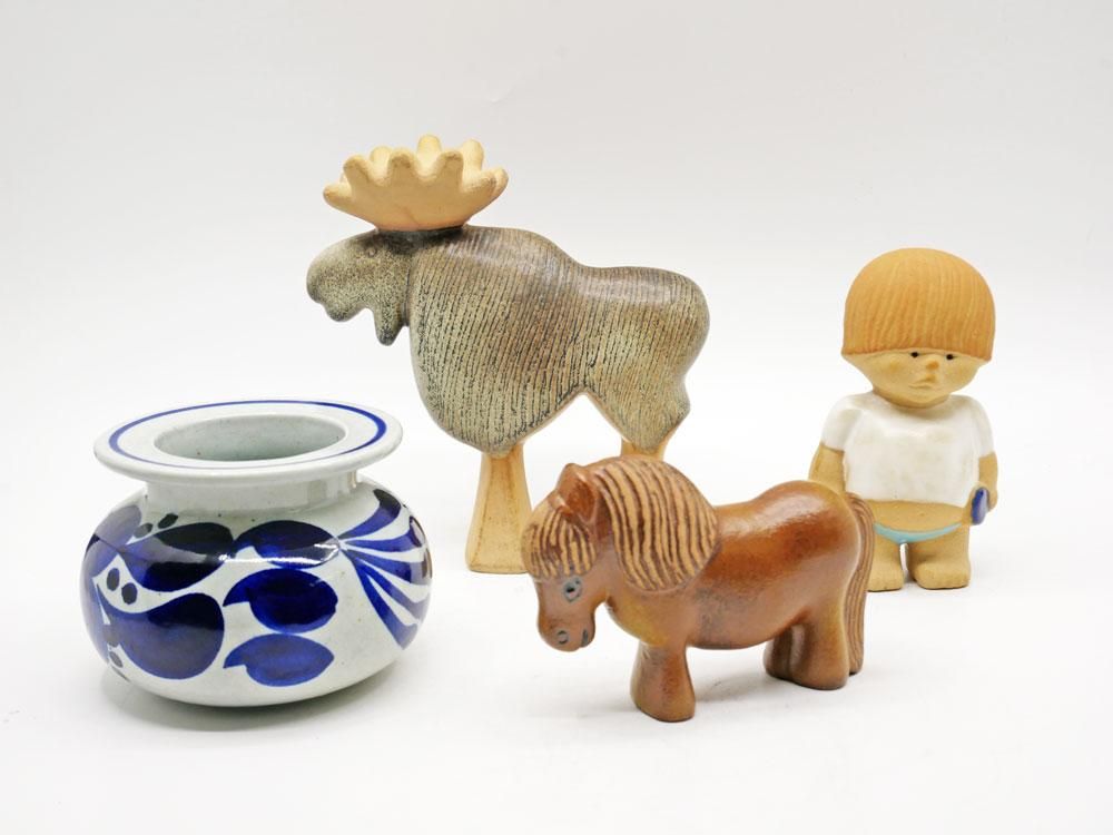 グスタフスベリ Gustavsberg カロリン Karolin フラワーベース 花瓶 リサラーソン Lisa Larson スウェーデン 1960-70s ビンテージ 北欧雑貨 ● - TOKYO RECYCLE imption | 東京・世田谷のリサイクルショップ ...