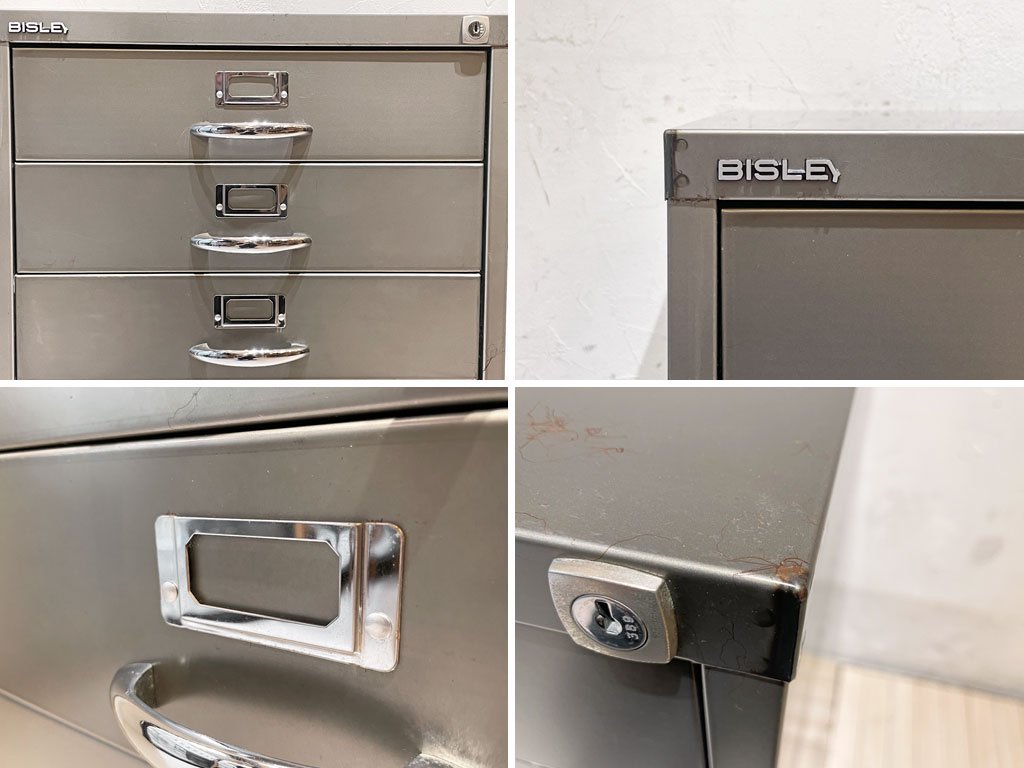 ӥ졼 BISLEY F꡼ 1F3 ե ӥͥå Filling cabinet 4 졼 С Ρޥ١ ꥹ ѹ 
