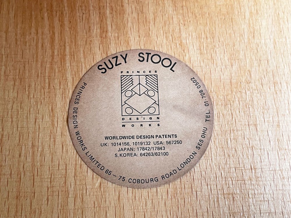 ץ ǥ princes design works  ġ suzy stool ɥꥢ󡦥꡼ ݥȥ ӥơ Vintage 80's 