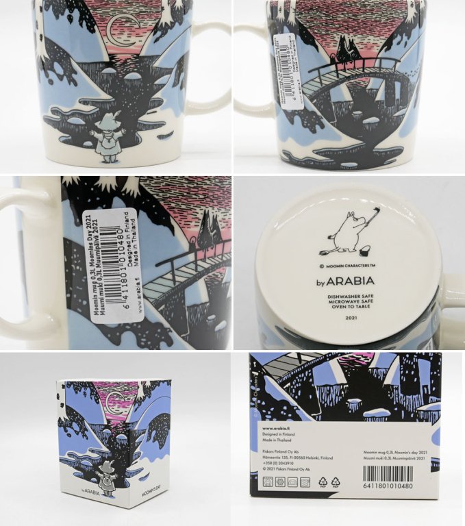 ӥ ARABIA ࡼߥ ޥå ࡼߥǥ ࡼߥ Moomin's Day Mug 2021ǯ  Ȣդ ̤ B 