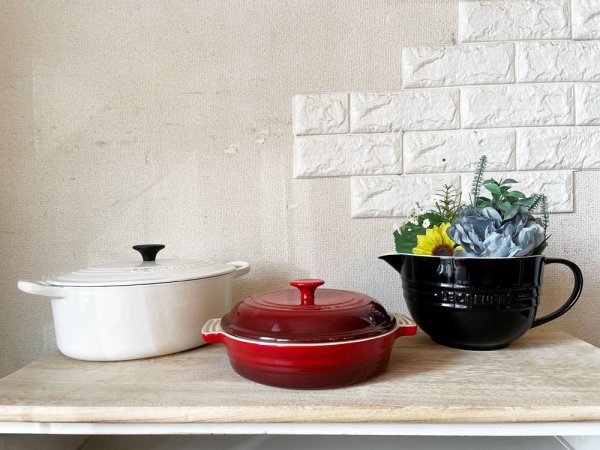 륯롼 LE CREUSET ߥ󥰥ܥ L 1.8L ֥å ܥ ƫ ե  